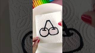 Peçete boyama #paper #easydrawing #viral #napkinart #trending #shorts #shortsart #satisfying #art