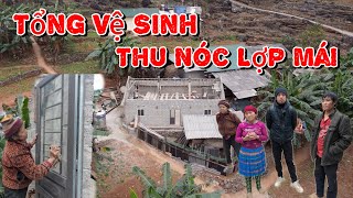 #25 Xa Làng Nủ Về Bản Đề Chia Nhà A Sính Tổng Vệ Sinh Chuẩn Bị Lên Mái Nhà - Tuyên Hà Giang