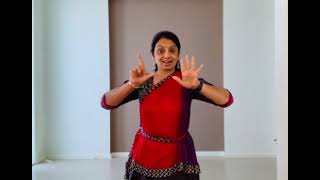 Bharatanatyam: Lesson 7 - Learn adavus or Steps - Thattu Mettu Adavus