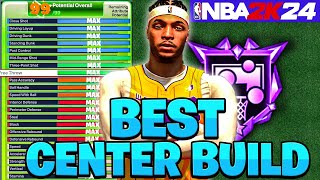 Best 99 Rebounding Center Build in NBA 2K24