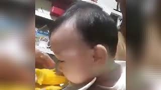 Yazan eating mango challenge