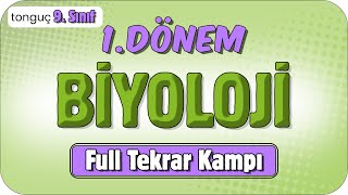 9. Sınıf 1. Dönem Biyoloji Full Tekrar 🔁 #2025