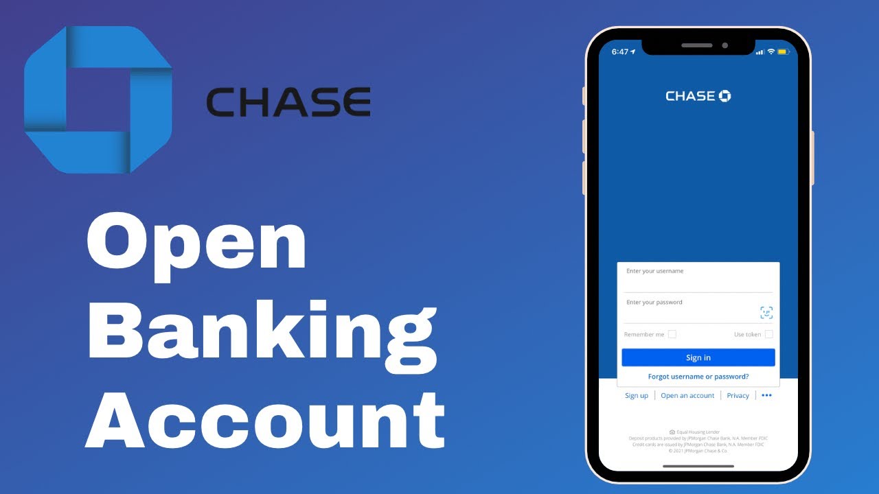 Open Chase Bank Account Online | Chase Mobile App 2021 - YouTube