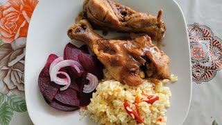 Pollo en salsa de barbacoa🍖Fácil de preparar😋