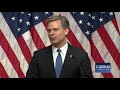 Word for Word: FBI Director Wray on Inspector General's Report (C-SPAN)