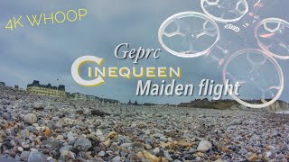 Geprc CINEQUEEN 4K FPV maiden flight/crash