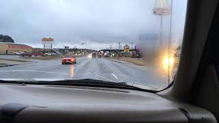 Traffic On HWY 425 S & On W Gaines St & N Hyatt St In Monticello Arkansas On Friday January 4th