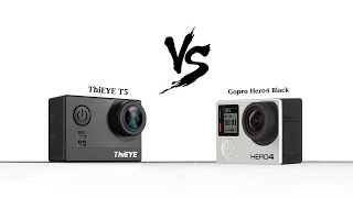 Video Comparison: ThiEYE Ultra HD 4K Action Camera T5 vs GoPro Hero 4 Black
