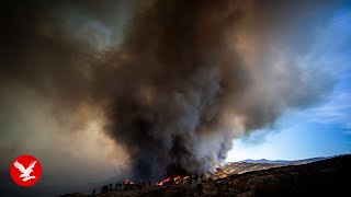 Live: Hughes Fire in Los Angeles spreads north of Castaic as new evacuations ordered