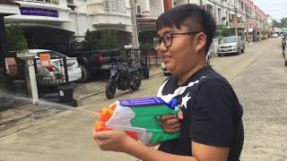 รีวิวปืนฉีดนํ้าnerf Splash Mouth ไทยครับ