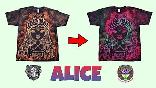 Bleach Tie Dye (Alice in Wonderland)