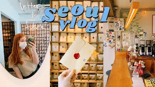 a summer day in my life in seoul, korea VLOG | letter to myself cafe (a space filled with you)