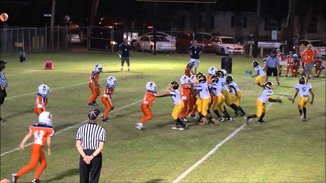 B LAWSON Vs WOODLAKE 9 25 14 - YouTube