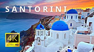 Santorini, Greece 🇬🇷 in 4K ULTRA HD 60FPS Video by Drone