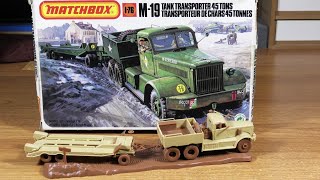 Matchbox  -  Revell  1/76  -  (  M 19 Tank Transporter  -  M 40  G. M. C  )  -  Part 5