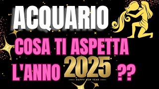 ACQUARIO COSA TI ASPETTA NELL'ANNO DEL 2025?#tarocchiprevisioni INTERATTIVO TAROCCHI