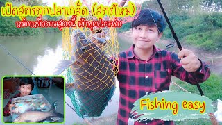 เปิดสูตรเหยื่อตกปลาเกล็ด (สูตรปลารวม) ทำตามสูตรนี้ เข้าทุกปลาครับ Fishing easy