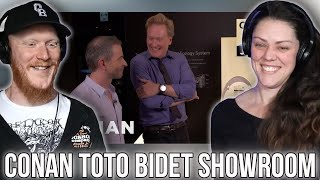 Conan & Jordan Visit The Toto Toilet Showroom REACTION | OB DAVE REACTS