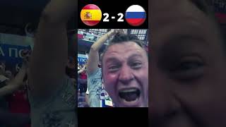 Spain vs Russia 2018 FIFA World Cup Round 16 Penalty Shootout #football #youtube #shorts