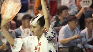 高円寺阿波踊り　宵時〜ライトアップ　ひょっとこ連、舞蝶連、葵連、他