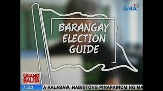 UB: Barangay election guide