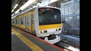 E231系A529　中央・総武線各停中野行き　新宿駅発車