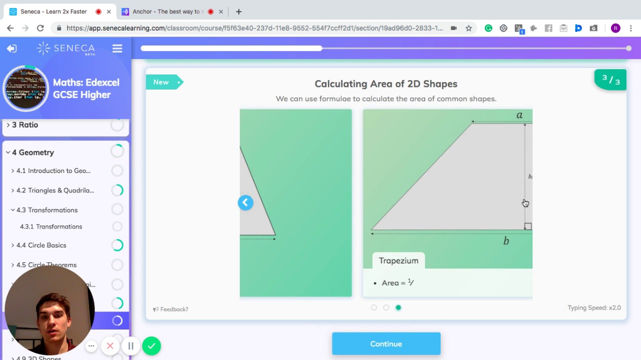 GCSE Maths - Area Of 2D Shapes - Seneca - Learn 2x Faster - YouTube