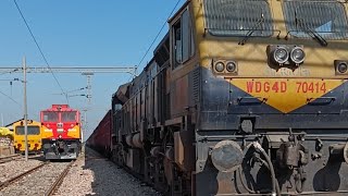 Diesel Engines WDG4D \u0026 WDG4G #indianrailways #wdg4d #wdg4g #status #train #video