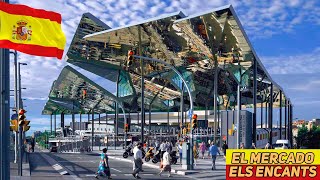 Mercadillo dels Encants BARCELONA  | El mercado muy popular en Barcelona, España 🇪🇸