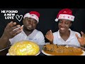 ASMR STARCH FUFU AND SPICY TILAPIA FISH PEPPER SOUP AFRICAN FOOD MUKBANGNIGERIAN FOOD MUKBANG