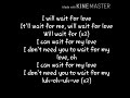 wait for love lyrics enisa