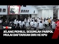 Sejumlah Parpol Mulai Daftarkan Diri ke KPU Jelang Pemilu 2024 | Kabar Siang tvOne