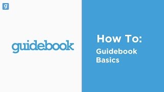 Guidebook Basics