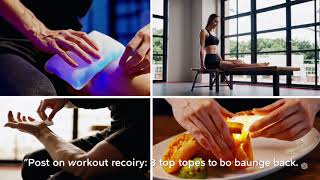 運動後快速反彈：3大中西醫療法助你重回巔峰 Post Workout Recovery：3 Top Therapies to Bounce Back