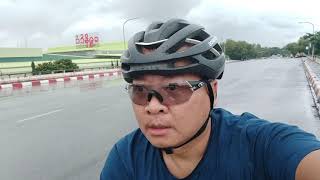 Cycling to Ancient Portuguese Church, Yangon, Myanmar