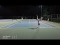 남자 동호인 끝판왕 여자 고등선출 페어 vs dmv 동호인 페어 dmv club players vs mixed pair extended highlights 2nd set