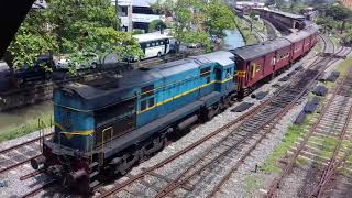 Sri Lanka Railway M8 843 Rajarata Rejina (86) Train @ Galle Railway Station