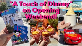 A Touch of Disney on Opening Weekend | Finally Back at Disney! | Vlog & Food Review | Disneyland DCA