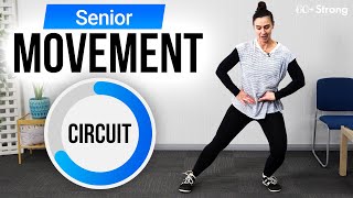 Senior MOBILITY & MOVEMENT Circuit | 40-minute at home workout (no equipment)