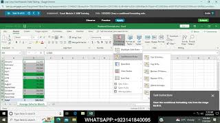 Excel Module 2 SAM Training | Module 2 SAM Training | Excel Module 2 SAM Training