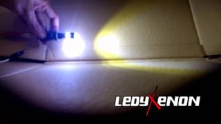 Luz bombilla led T10 w5w 4led con lupa de posterio recomienda para posicion