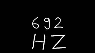 692 hz