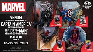 NEW Marvel™ Wave 2 1:10th Scale Bundle (4) Collectible w/Scenes | Action Figure Showcase