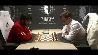 Gukesh vs. Magnus Carlsen – Freestyle Chess Grand Slam 2025 | LIVE lichess.org