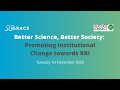 ESF workshop: Promoting Institutional Change towards RRI