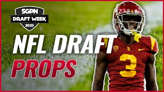 NFL Draft Prop Bets 4.0 | Sports Gambling Podcast (Ep. 1614) | 2023 NFL Draft Predictions