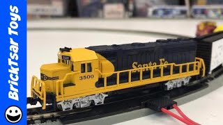 Thunder Valley N Scale Complete Ready to Run Bachmann Train Set - Santa Fe