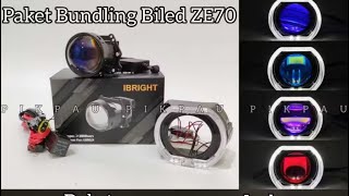 Review  cahaya lampu biled ze70 paket bundling #ze70 #biledze70 #ibrightze70