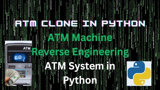 Python ATM System Project | Build a Simple ATM Using Python
