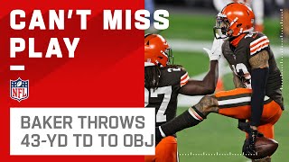 Baker Throws a 43-Yd TD BOMB to OBJ